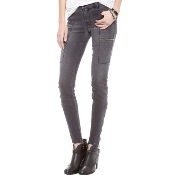 J Brand Kassidy Grey Cascade motto jeans - Picture 1 of 4